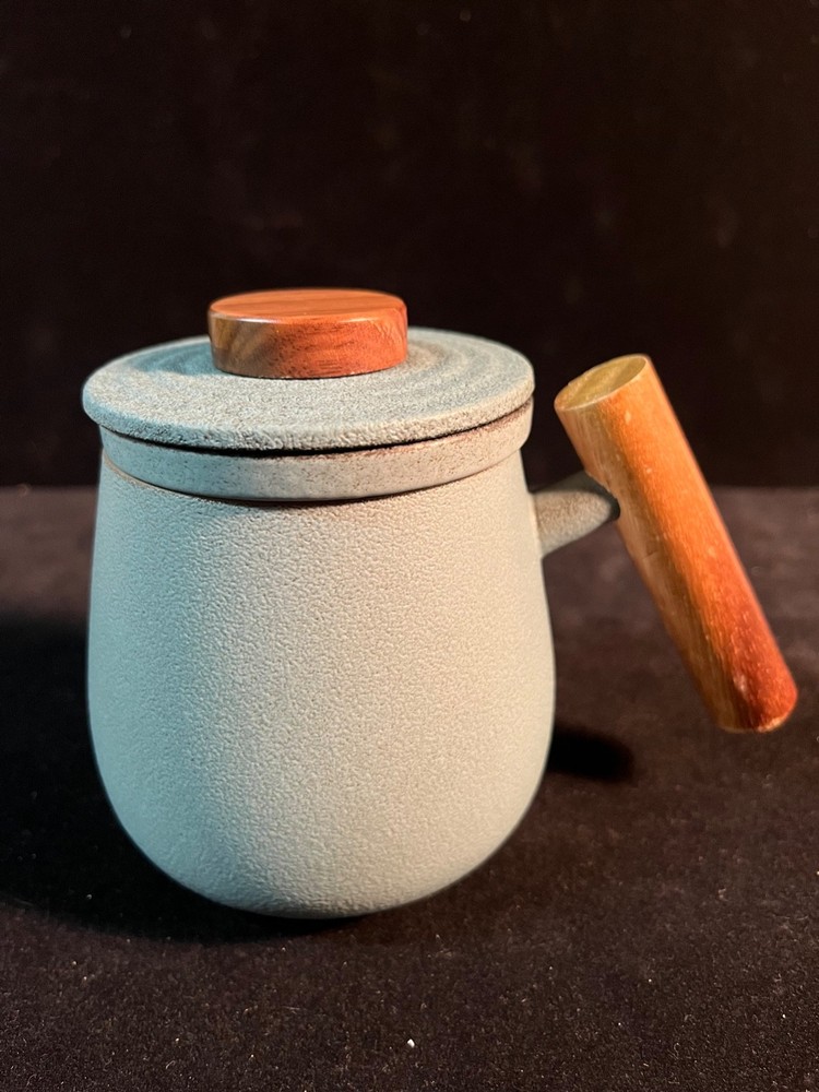 400ml Ceramic Mug Tea Filter Cup Tea Water Separation Cup