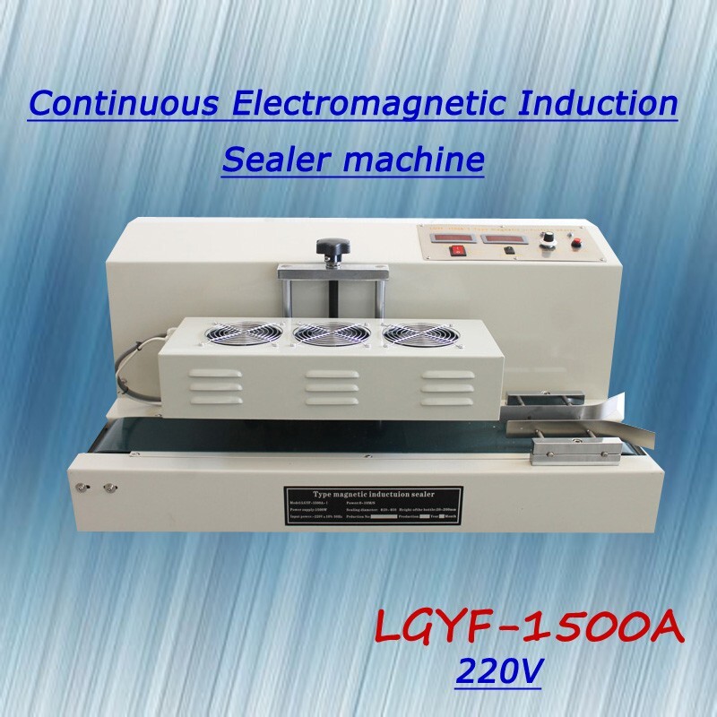 Automatic Continuous Electromagnetic Induction Cap Sealer 220V 1500W