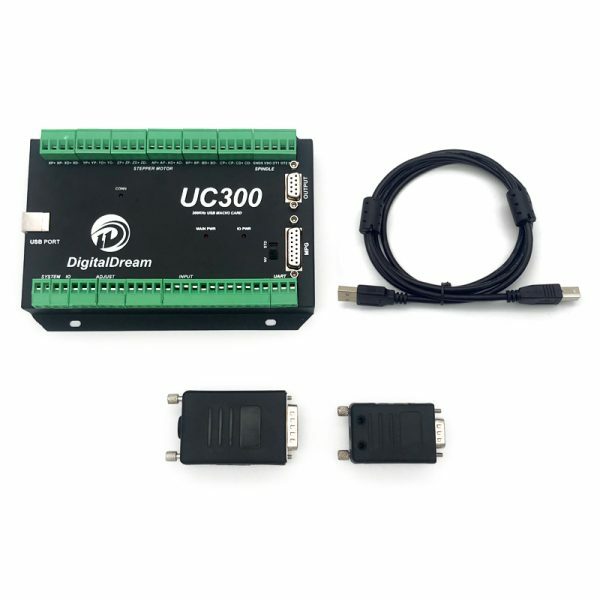 MACH3 USB 4 Axis UC300 Controller Kit for QueenBee Work-Bee CNC Router Machine