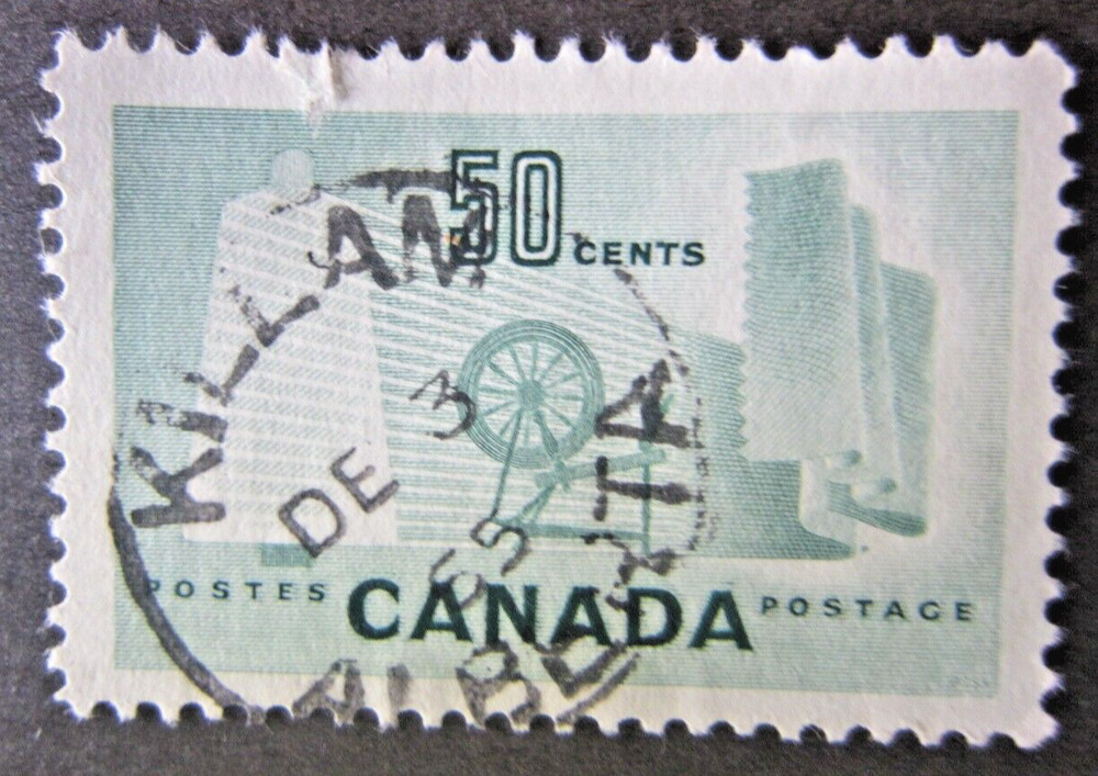 Canada #334 CDS Cancel Killam, AB {ebhs110}