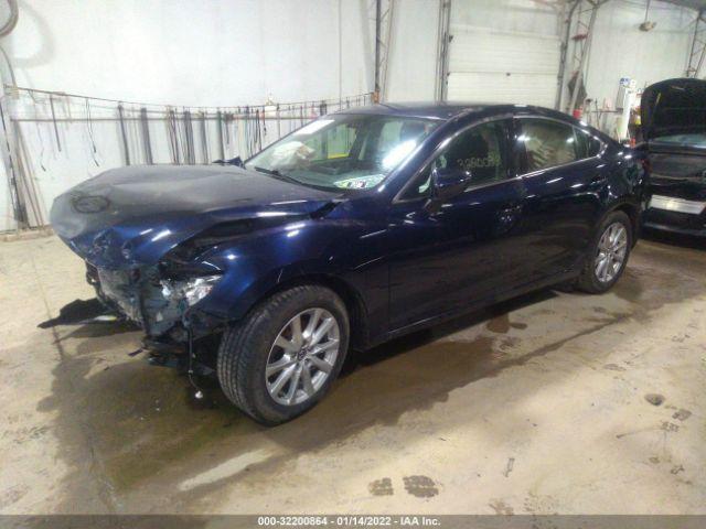 2014-2021 MAZDA 6 LEFT DRIVER FRONT DOOR DEEP CRYSTAL BLUE PAINT CODE 42M