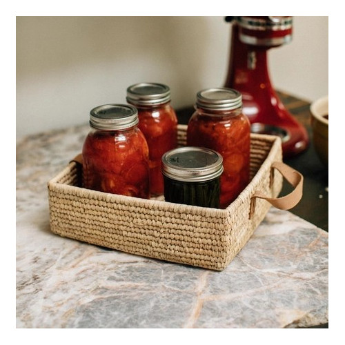 Handwoven Square Basket | Date Palm