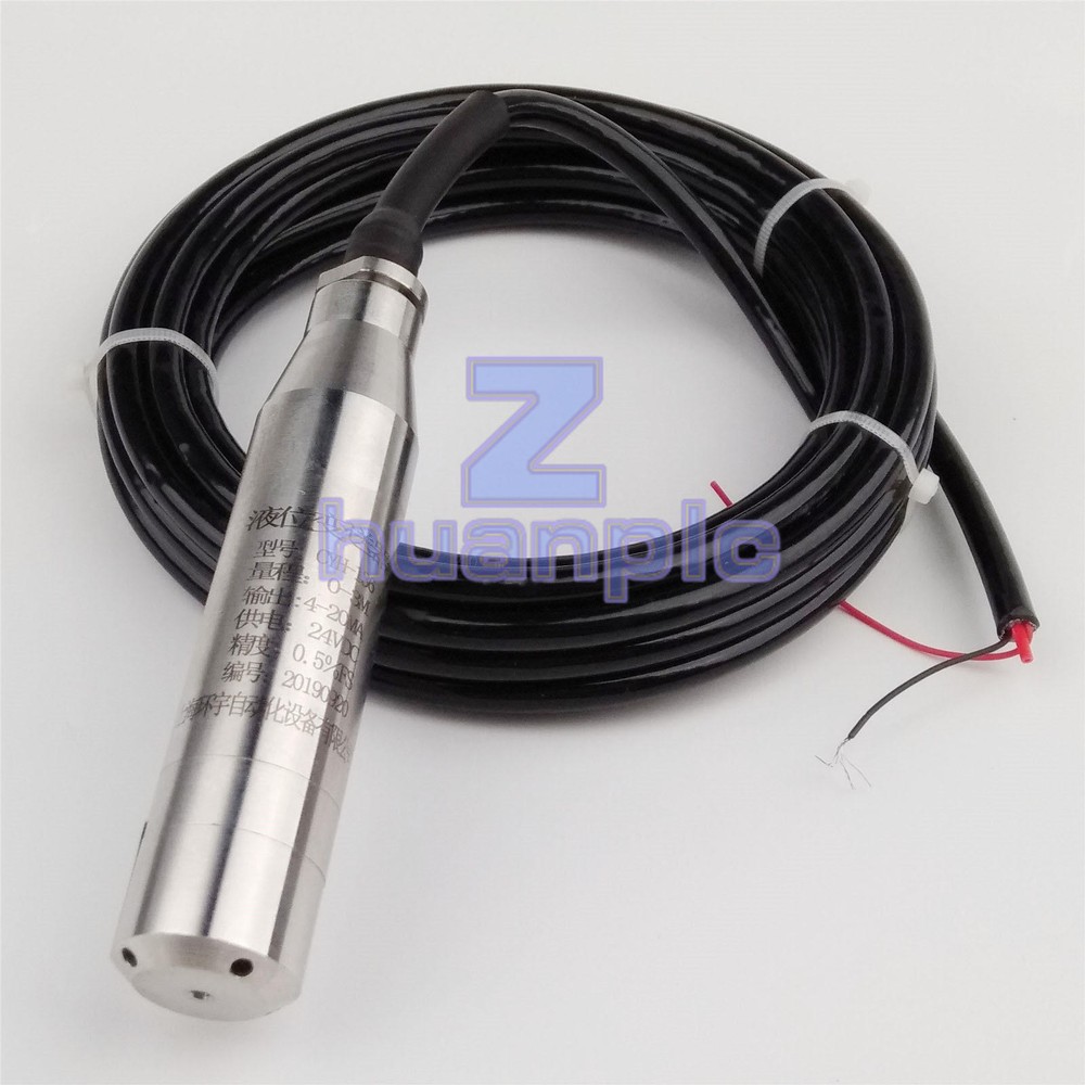 ONE 4-20MA 3.0m Range Water Level Transmitter Liquid Level Transducer Sensor NEW