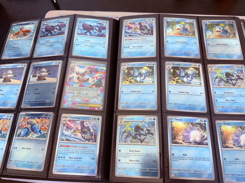Mega Evolution 100% Complete Master Base Set with C/UC/H/RH & EXs