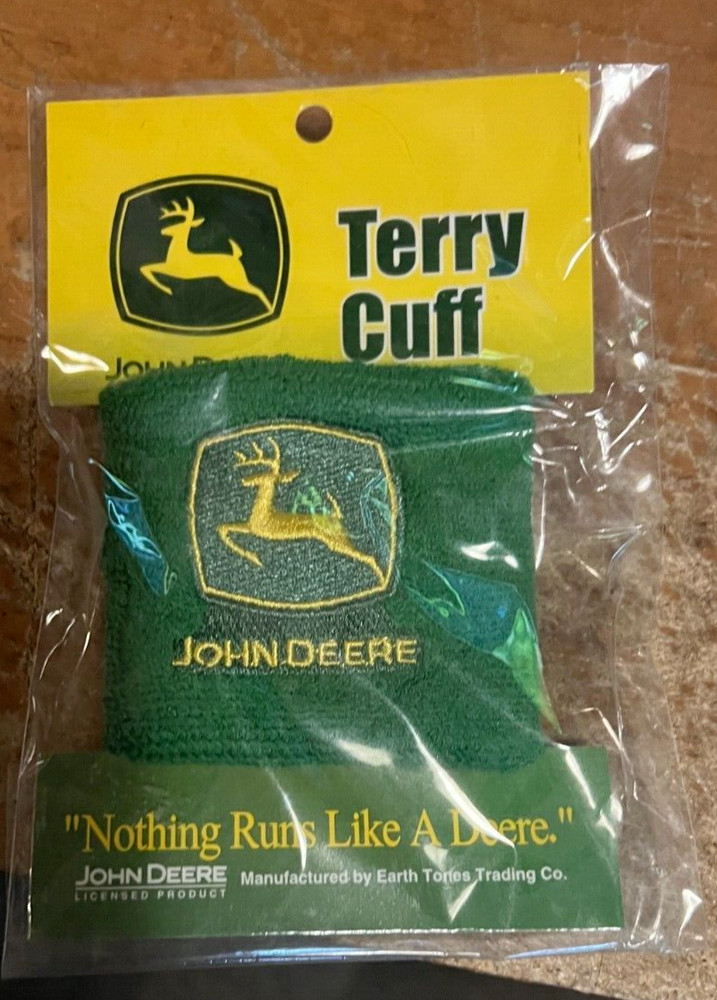 JOHN DEERE----PAIR OF WRISTBANDS