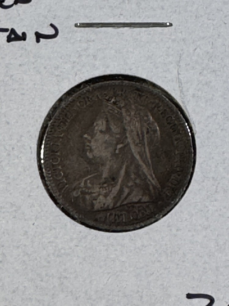 1899 Great Britain Silver 6 Pence