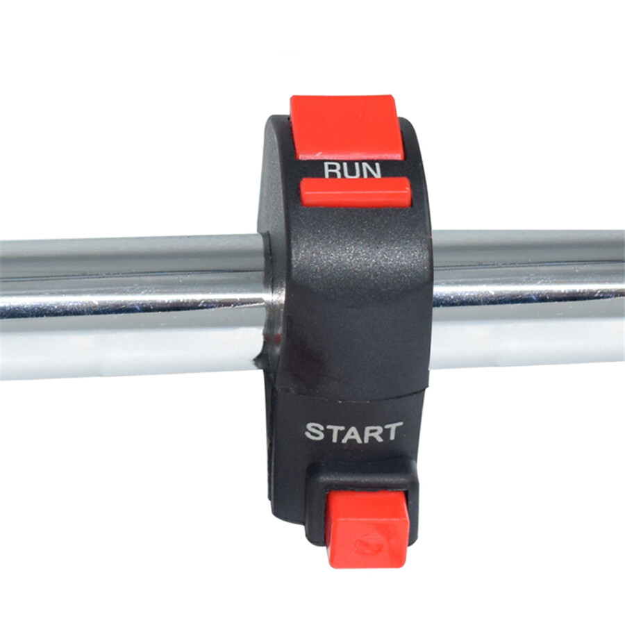 1x Universal 7/8" Motorcycle Handlebar Control Switch Ignition Kill Start Switch