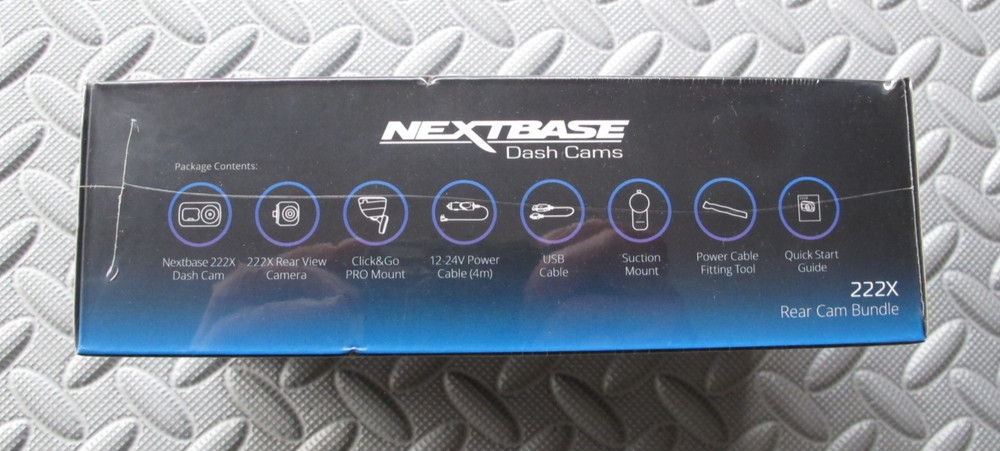 Nextbase 222X Front and Rear Dash Cam Bundle