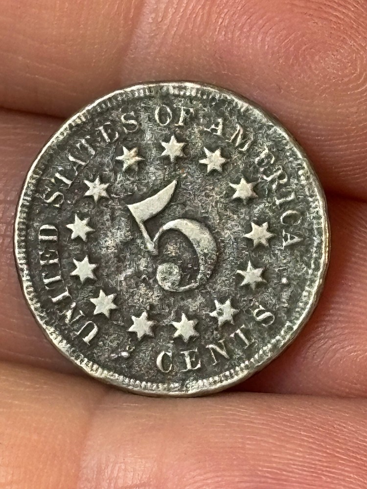 1864 2 Cent Piece & 1867 Shield Nickel