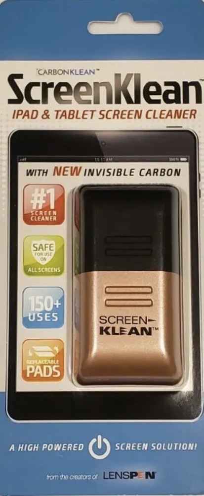 Screenklean Tablet Screen Cleaner Efficient And Durable Carbon Microfiber Techno