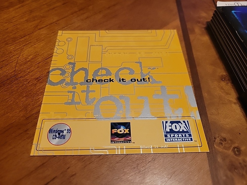 The X-Files PC CD Rom Adventure Game Fox Interactive Gaming Insert Rare