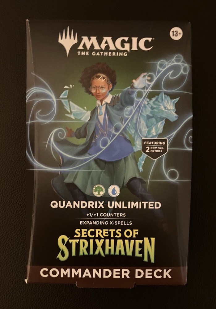 MTG Strixhaven Quandrix Unlimited Commander Deck New/Sealed