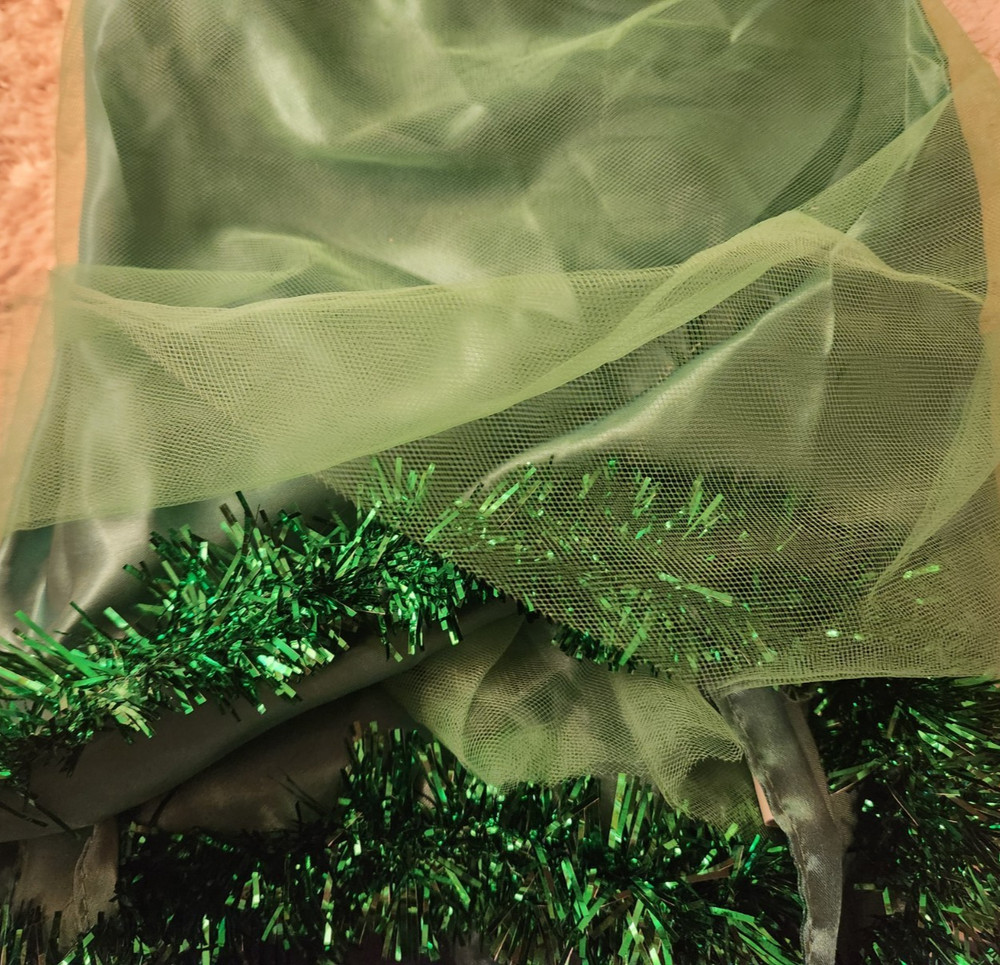 Green And Red One Size Adjustable Tutu Apron