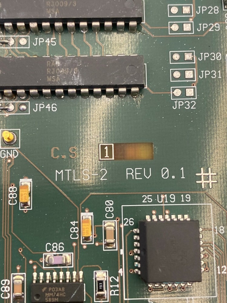 RAD MTLS-2 SYNC LOSS PCB CIRCUIT BOARD 0.1