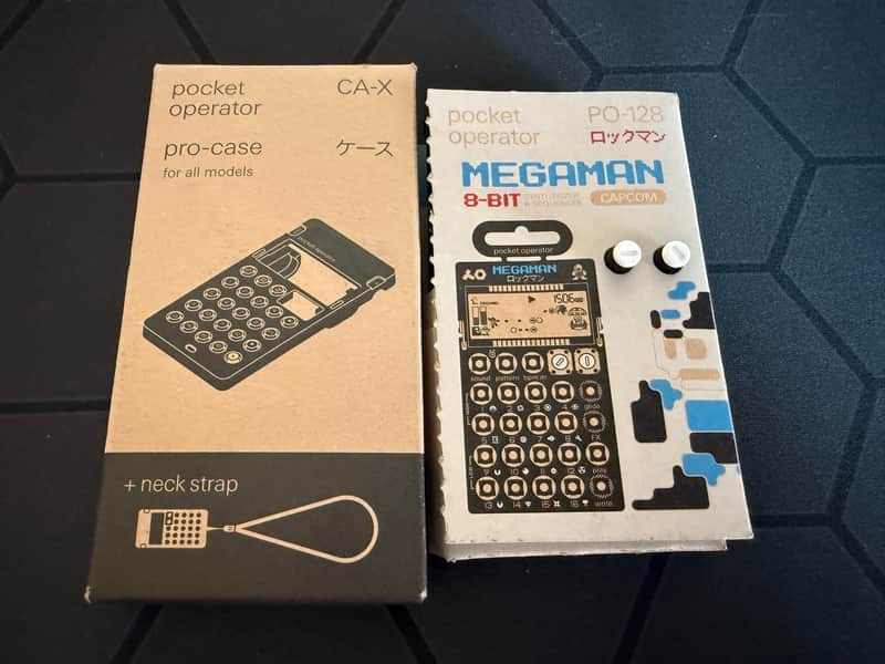 Teenage Engineering Pocket Operator PO‑128 Mega Man Synthesizer - Great shape!