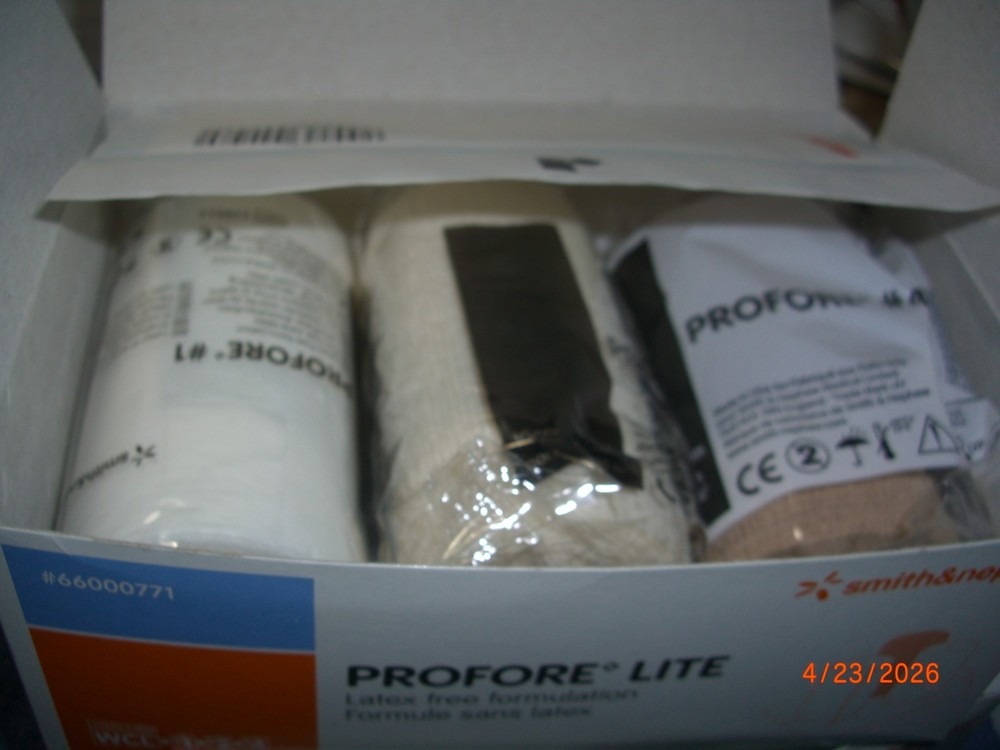 NEW (2) BOXES PROFORE LITE MULTI-LAYER COMPRESSION BANDAGING SYSTEMS # 66000771