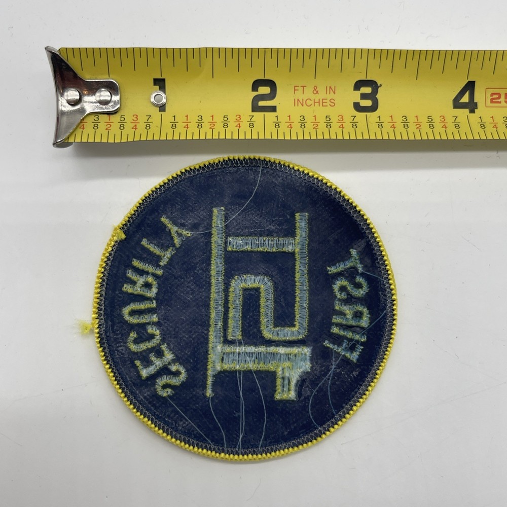 First Security Company 1st Security ERROR Patch Security Guard 3” Round