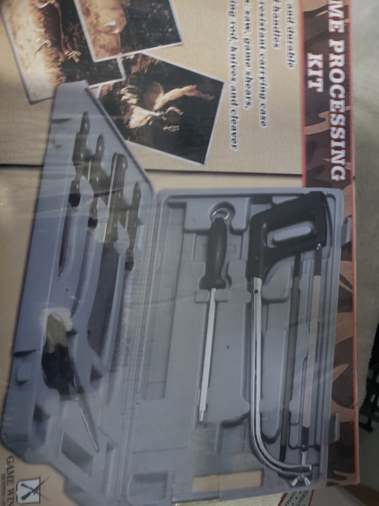 GAME WINNER Field Dressing Kit- Portable Butcher Game Processor Deluxe Set