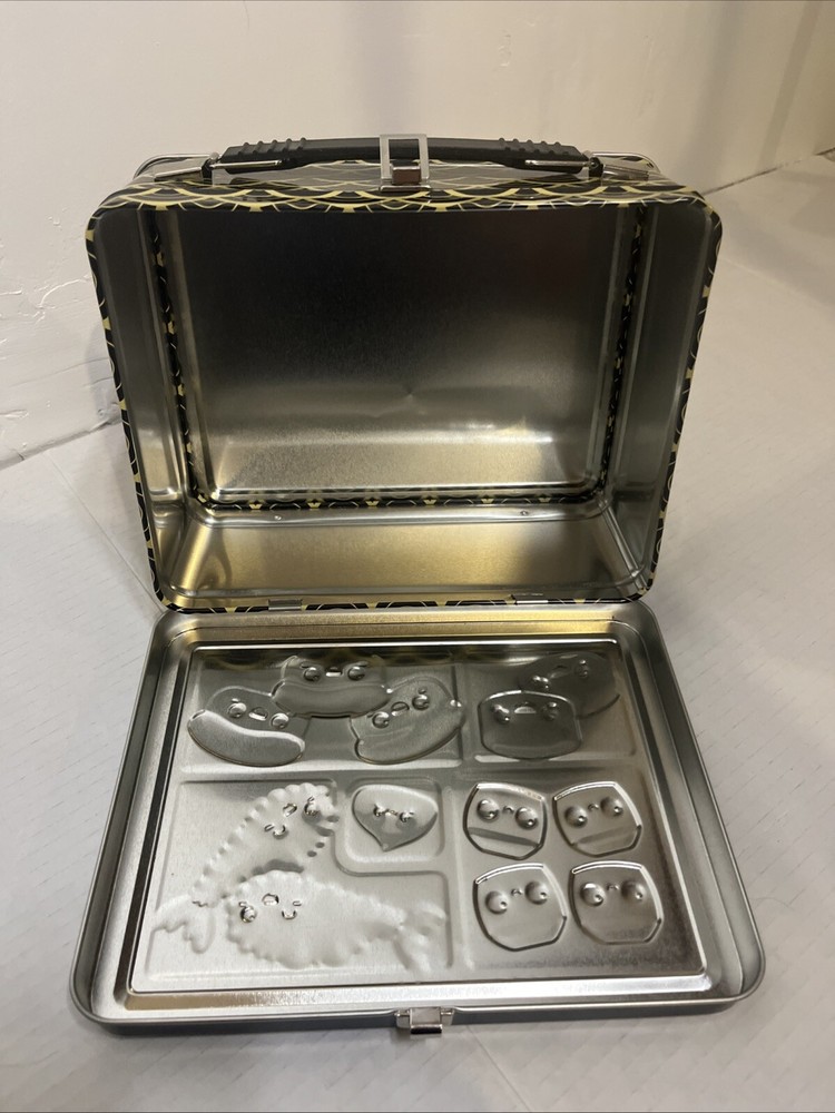 Bento Embossed Tin Lunch Box - Collectible