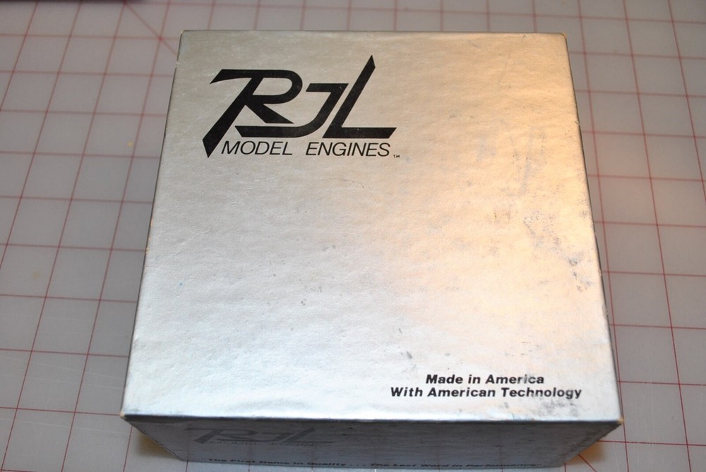 RJL K-61 engine with muffler and box,Nice!