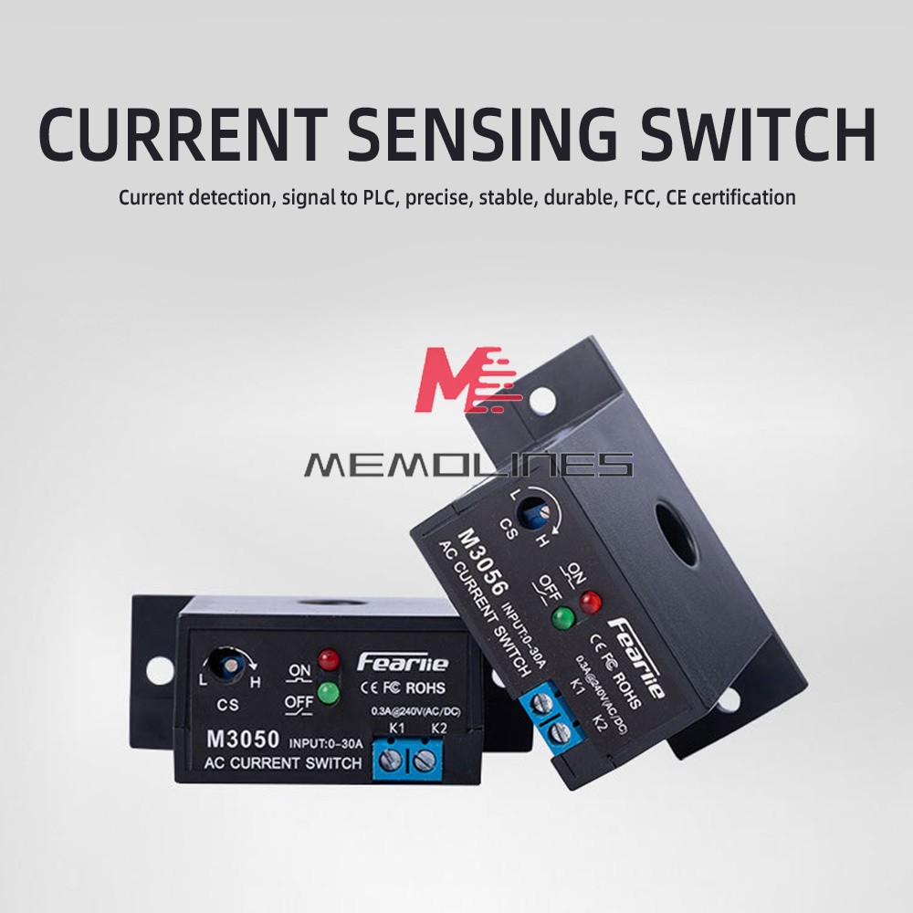 5A-200A Adjustable AC Current Detection Alarm Module Transformer Switch Sensor