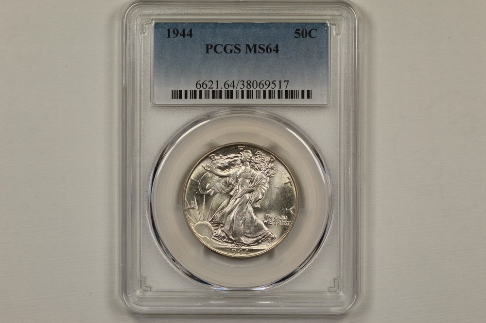1944 Walking Liberty Half Dollar PCGS MS64