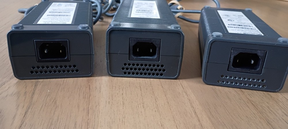 Genuine Microsoft Xbox 360 (3) Power Bricks Only PLEASE READ DESCRIPTION!
