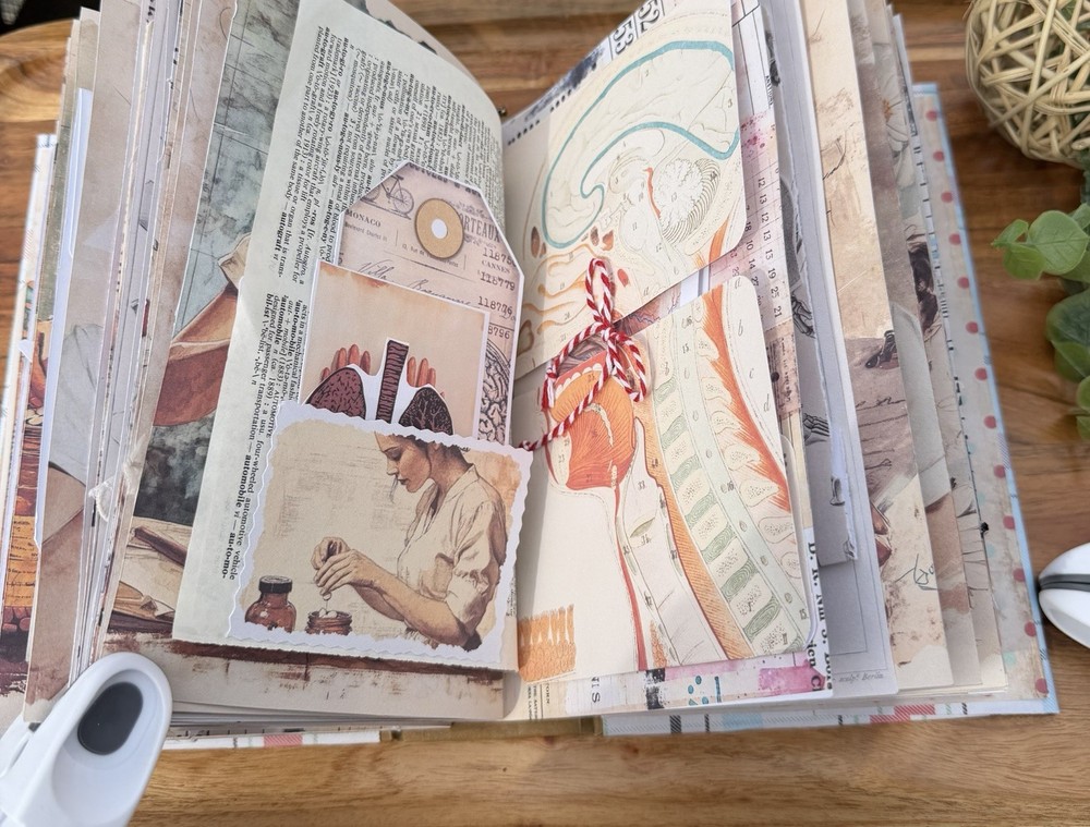 Handmade Nurse Junk Journal