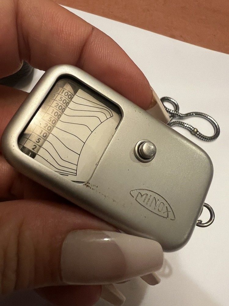 Rare Vintage Minox Wetzlar Exposure Light Meter