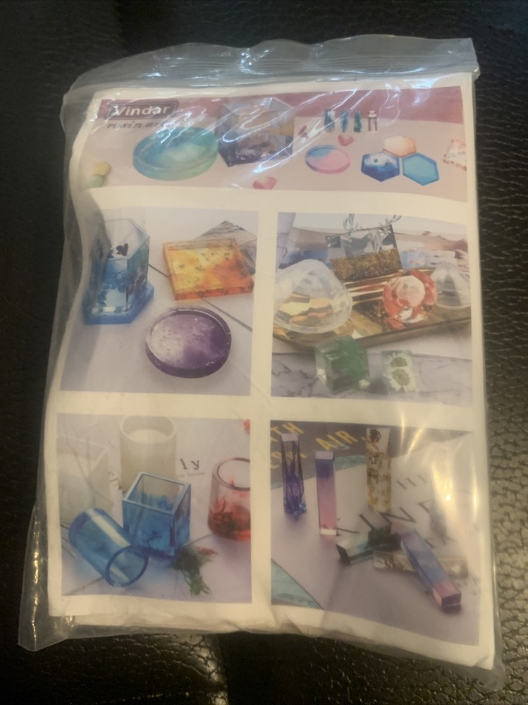 4 PC. Pink Resin Casting Molds NEW