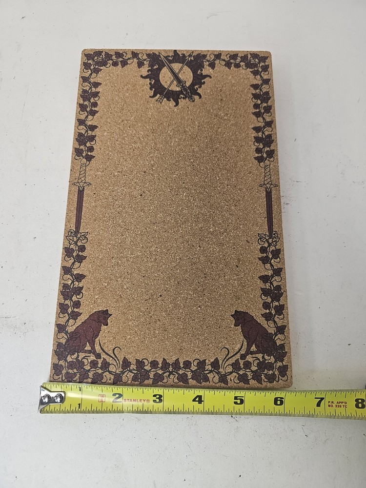 bookish box subscrtion box cork board
