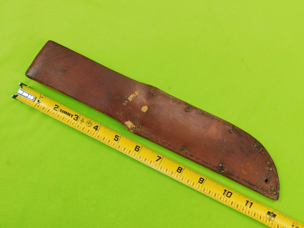 US WW2 Fighting Knife Leather Sheath Scabbard