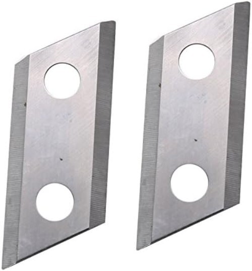 Durable 2-Hole Metal Chipper Blades Set for Eco Machines - Sharp & Efficient