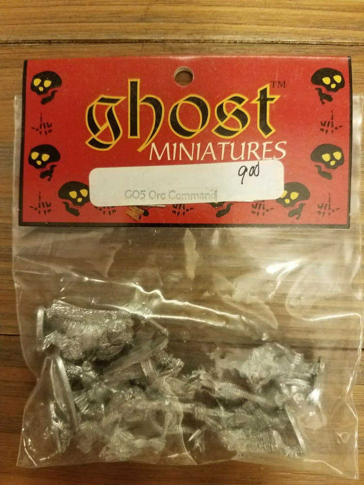 Orc Command Ghost Old Glory 25mm bagged GO-5