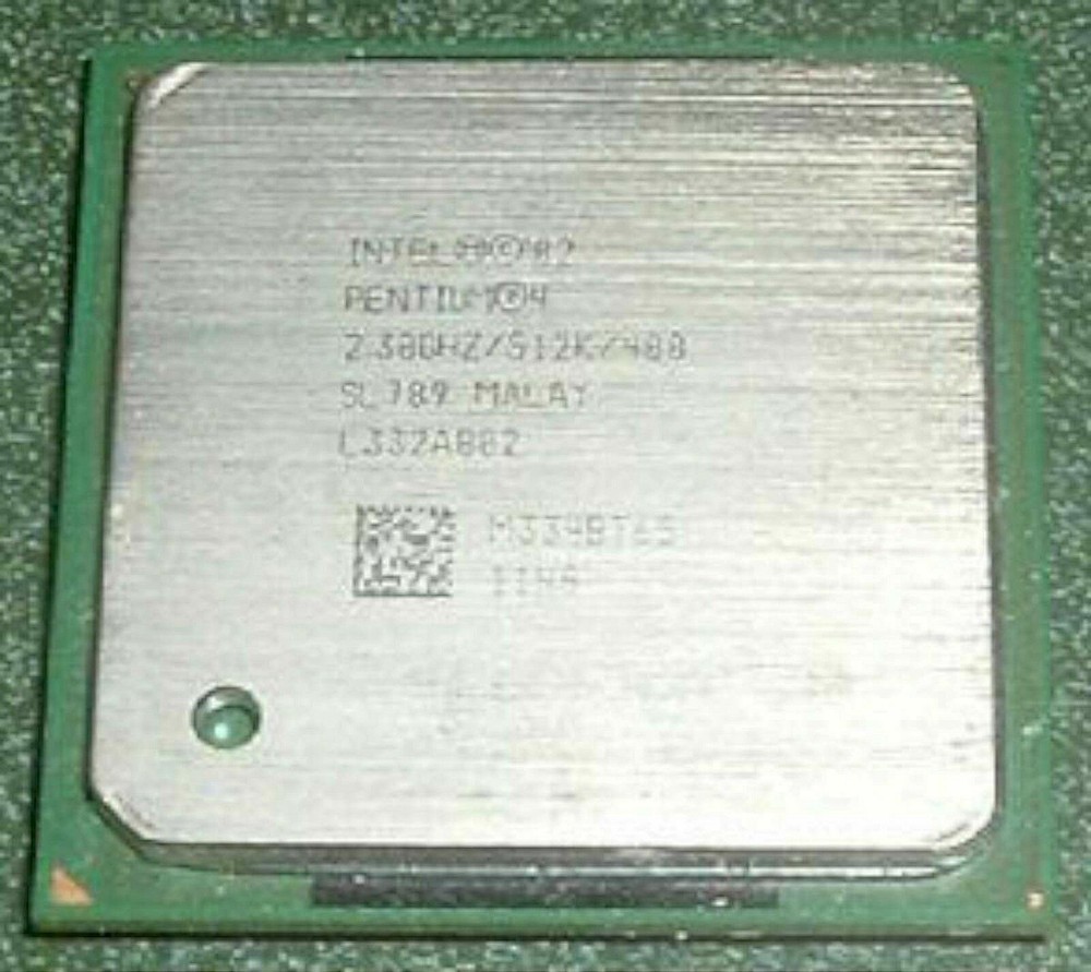 Intel P4 2.3-Ghz CPU Processor SL789 512/400 Socket 478 Pentium notebook parts