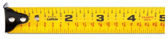 Lufkin 25 Ft. Self-Centering Power Tape Measure