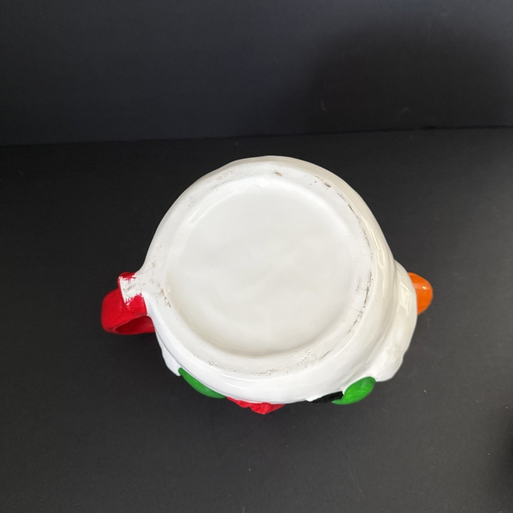 VINTAGE CERAMIC SNOWMAN TEAPOT/BEVERAGE SERVER