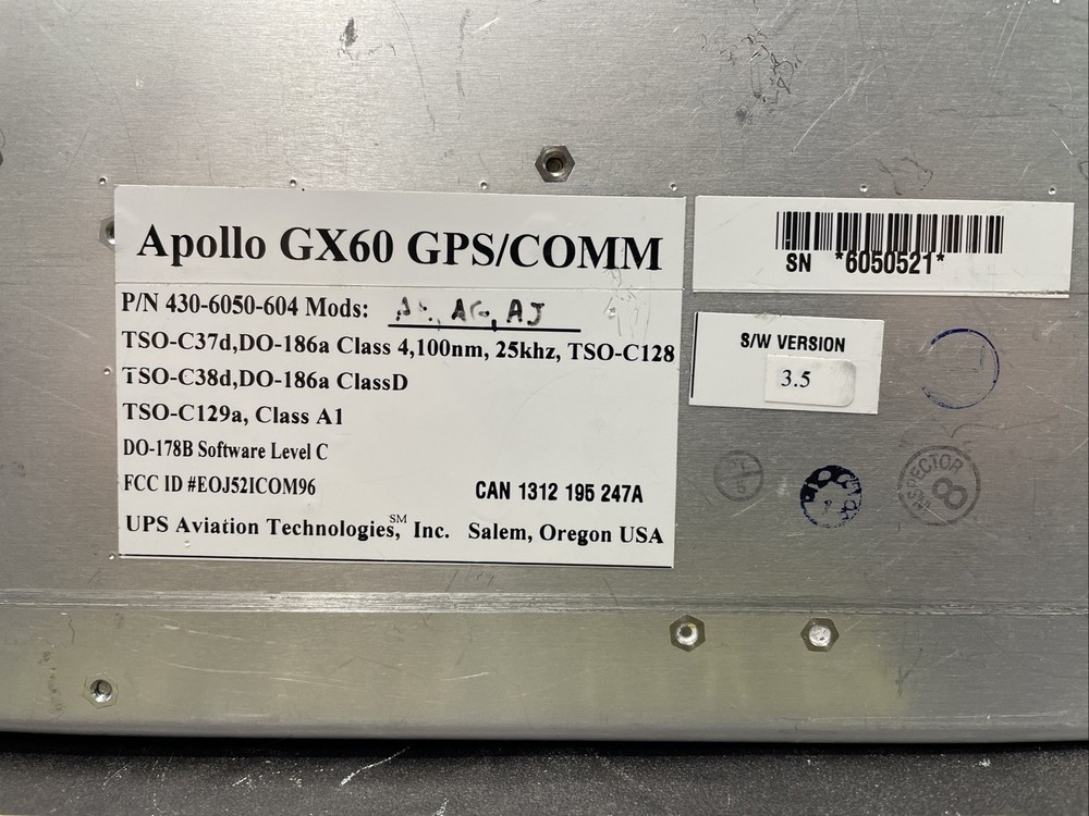 Apollo GX 60 GPS/COM