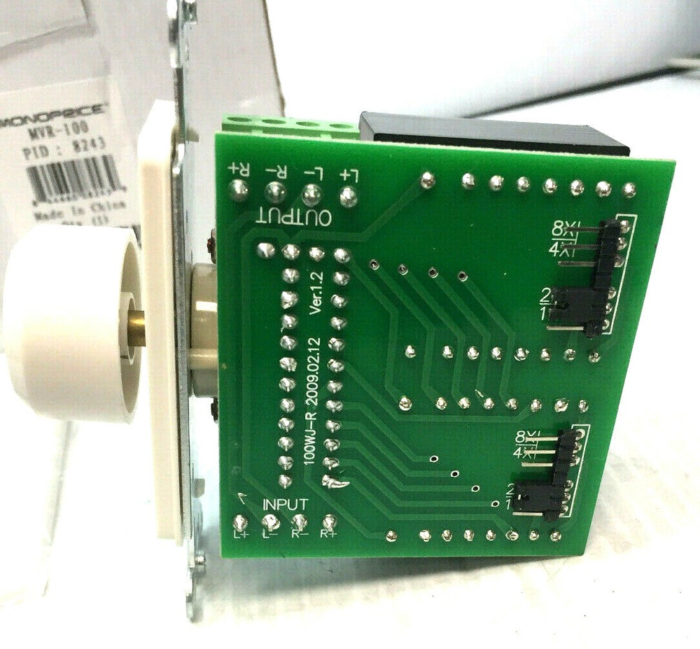 New MONOPRICE MVR-100 Speaker Volume Control