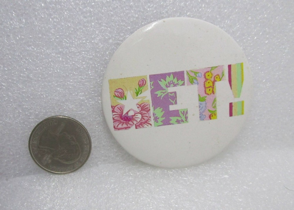 Get! Button Pin
