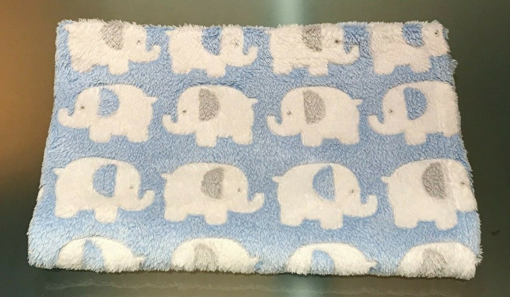 Blanket Baby's Nursery Bedding Elephant Theme Infants Toddler