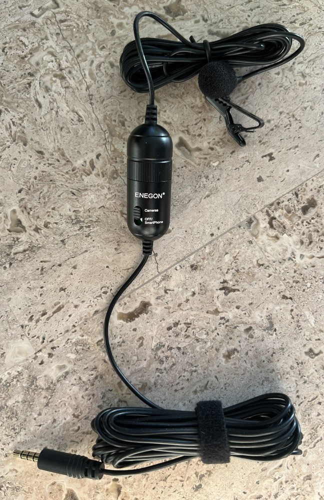 Enegon Lavalier Lapel Microphone