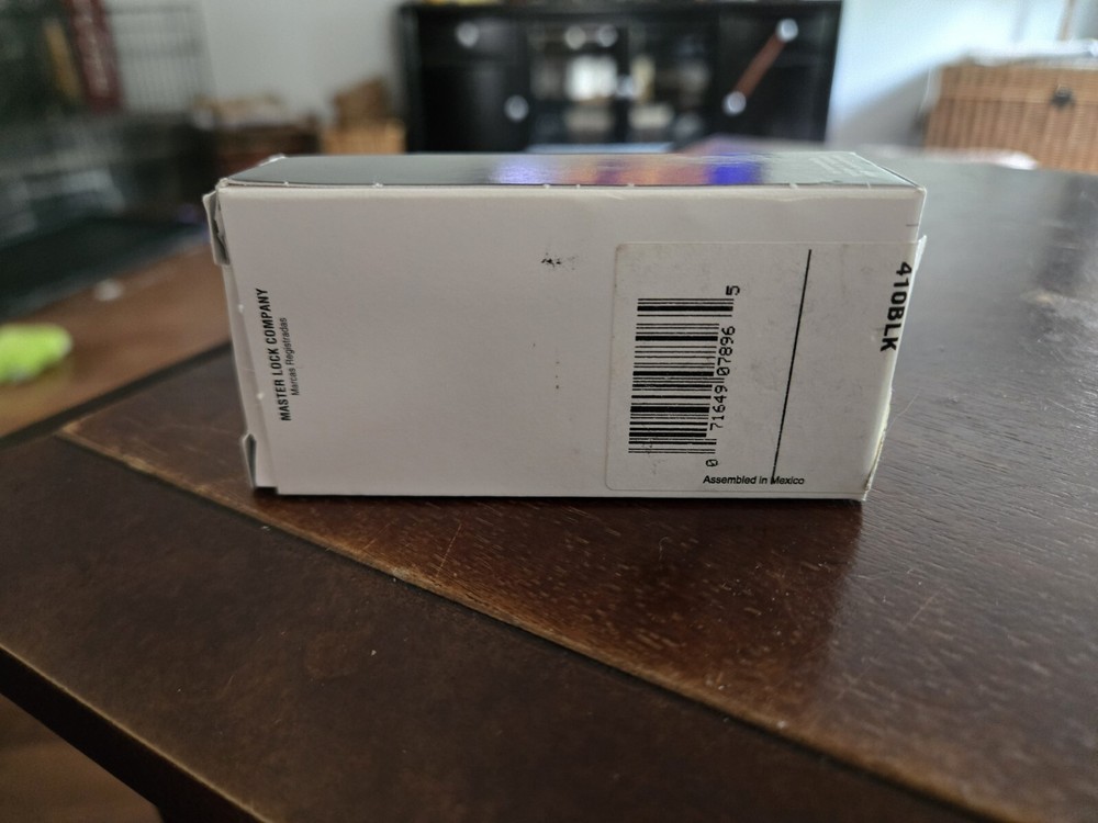 Master Lock 4108 Black New