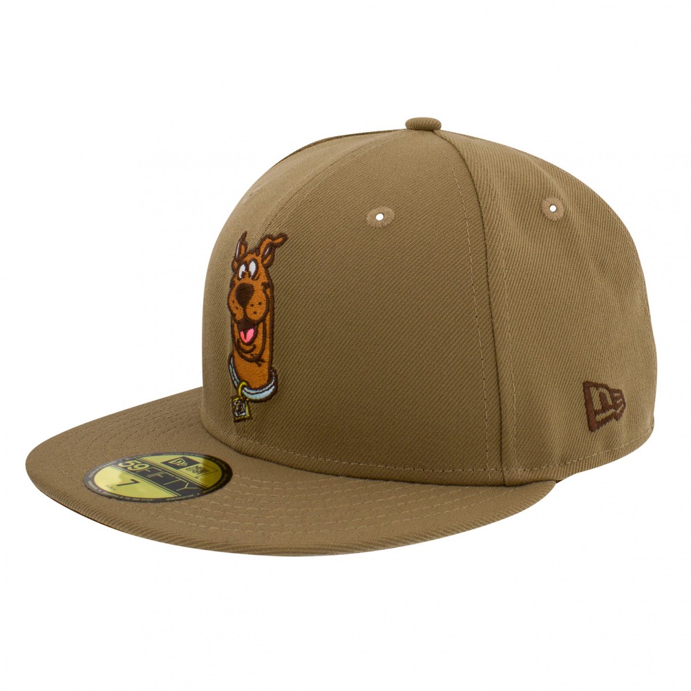 Scooby-Doo Character Image New Era 59Fifty Fitted Hat Brown