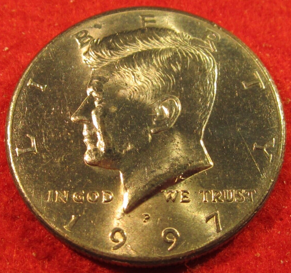 1997 (P) Philadelphia Kennedy Clad Half Dollar - Uncirculated