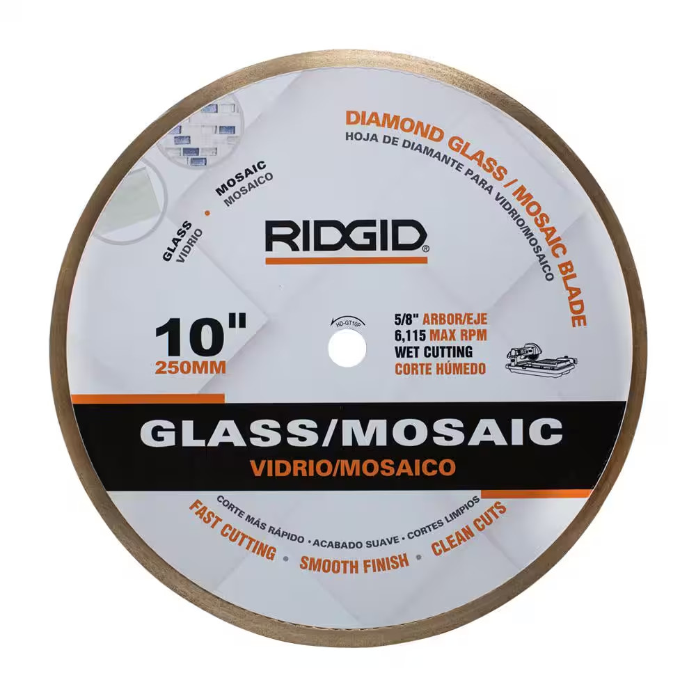 10 In. Glass Tile Blade