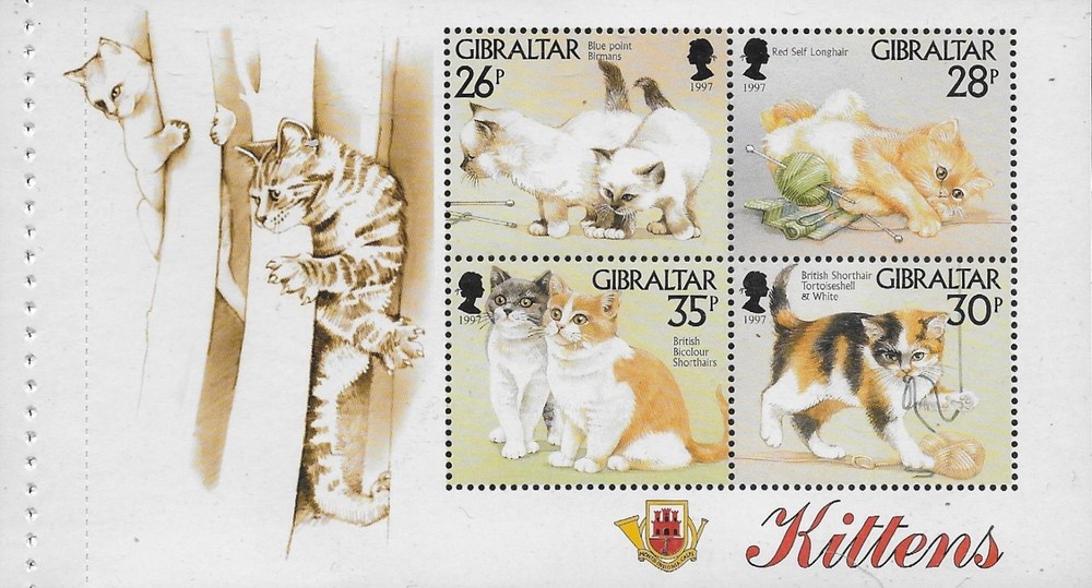 Gibraltar Scott #'s 726j MNH