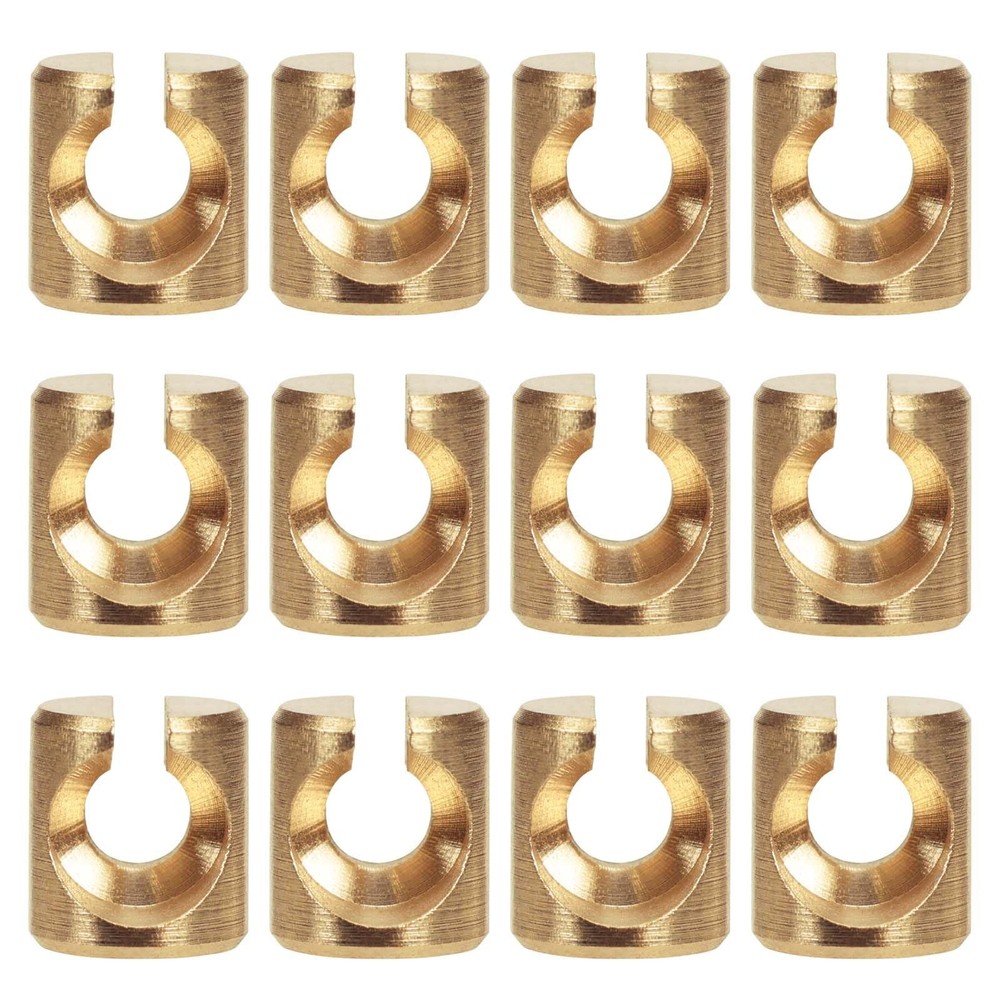 Throttle Cable Ferrules 12Pcs Replacement for Harley Davidson 1982-2017 56508-76