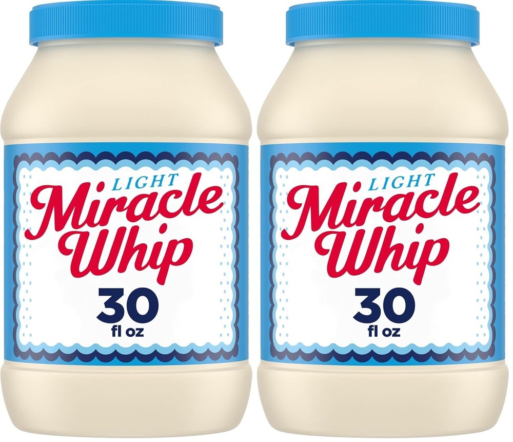 Miracle Whip Light Dressing (30 oz Jar) (Pack of 2) 30 Fl Oz