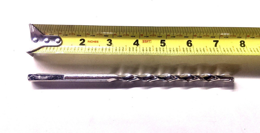8 Piece Core Drill Bit Set Tungsten Carbide for Concrete, Brick & Light Block